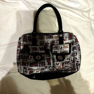 Disney 100th Anniversary Mickey & Minnie Mouse Comic Strip Purse